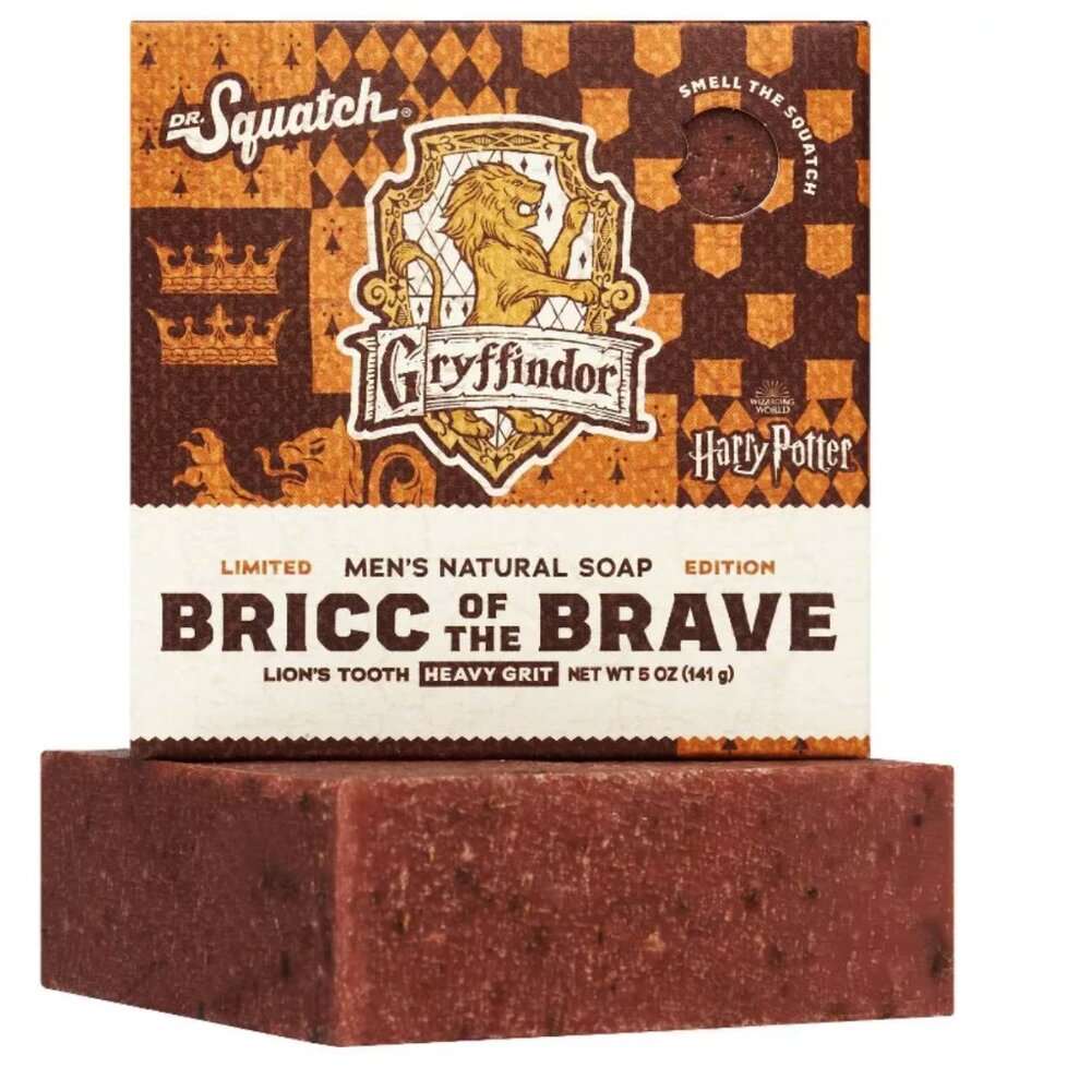 Bricc of the Brave Limited Edition All Natural Soap Bar Red NWT